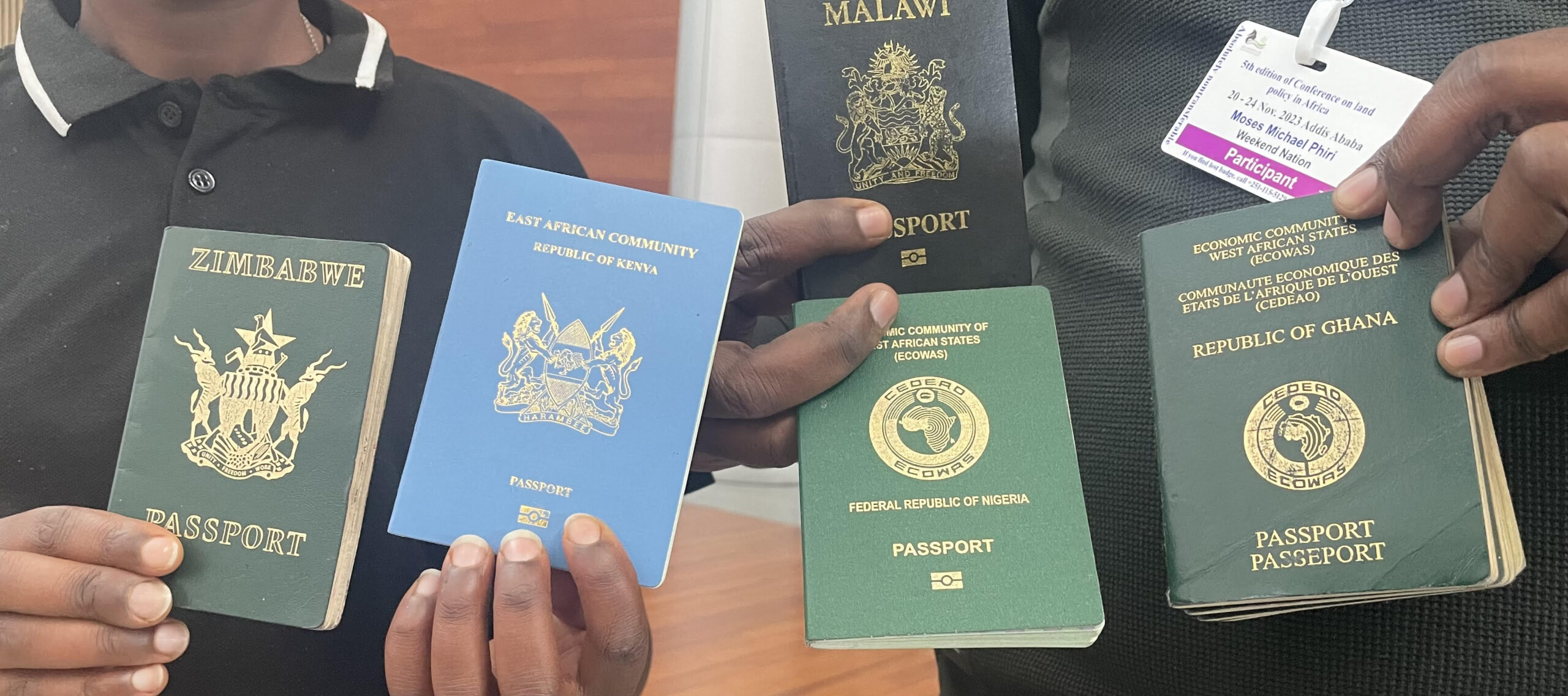 Como africano, ¿es fácil conseguir un pasaporte en tu país?