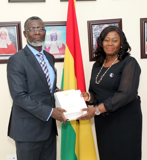 ECOWAS Court President pays courtesy call on Chief Justice of Ghana