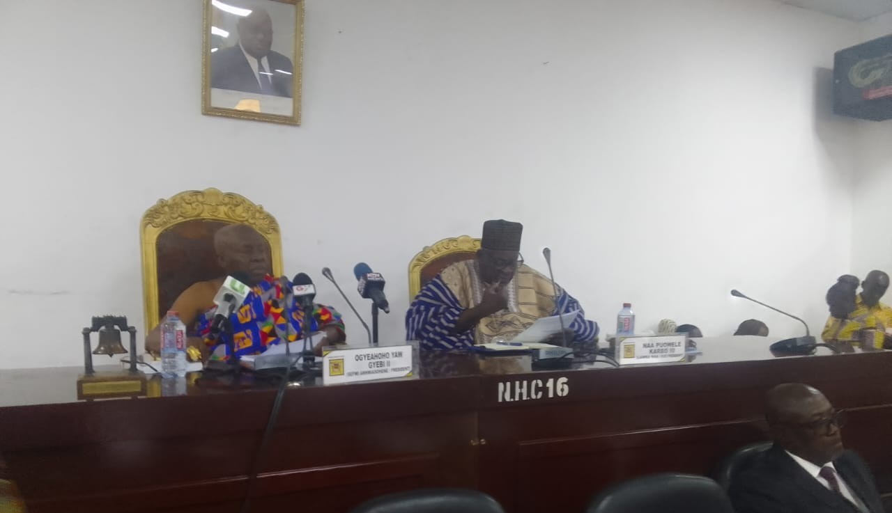 National House of Chiefs demands involvement in fight against illegal mining 