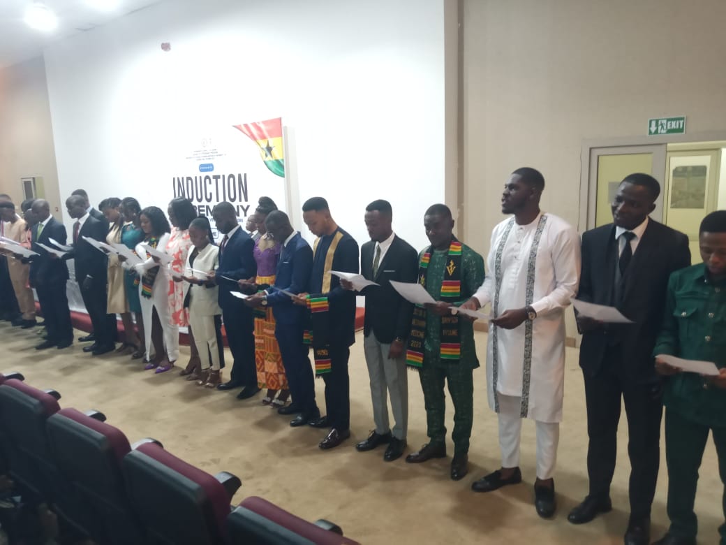 KNUST, University of Ghana jointly induct 42 veterinary medicine doctors