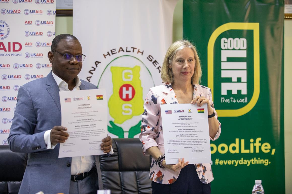 US and Ghana governments launch largest partnership to improve health services