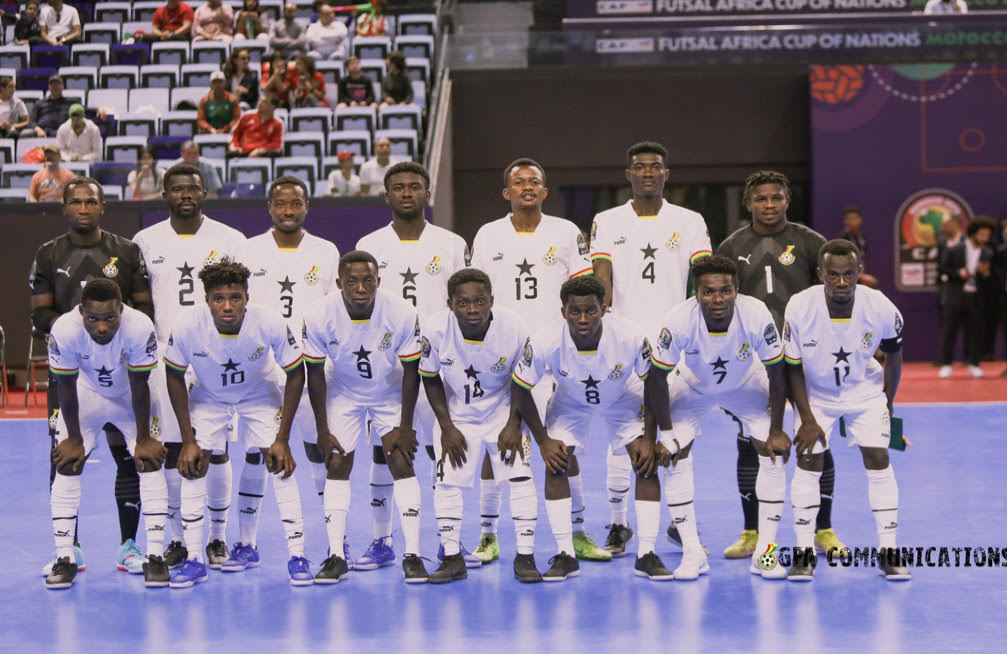 Ghana’s Futsal AFCON campaign ends with three defeats