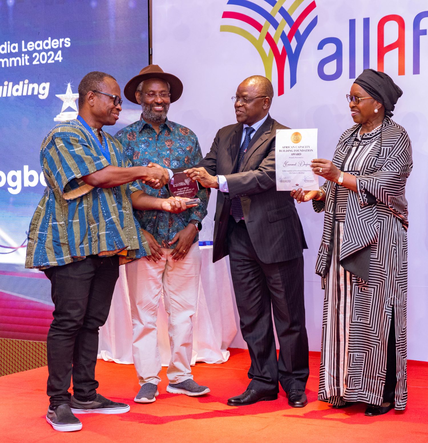 Emmanuel Dogbevi honored with African Capacity Building Foundation Award