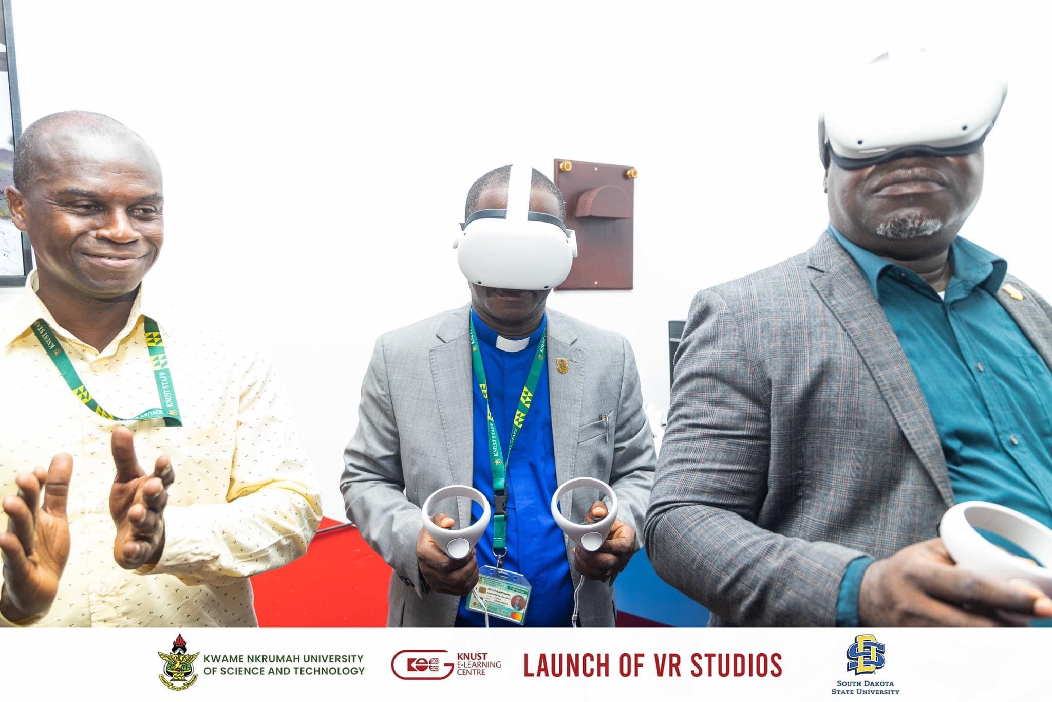 KNUST  opens virtual reality studios for teaching and learning