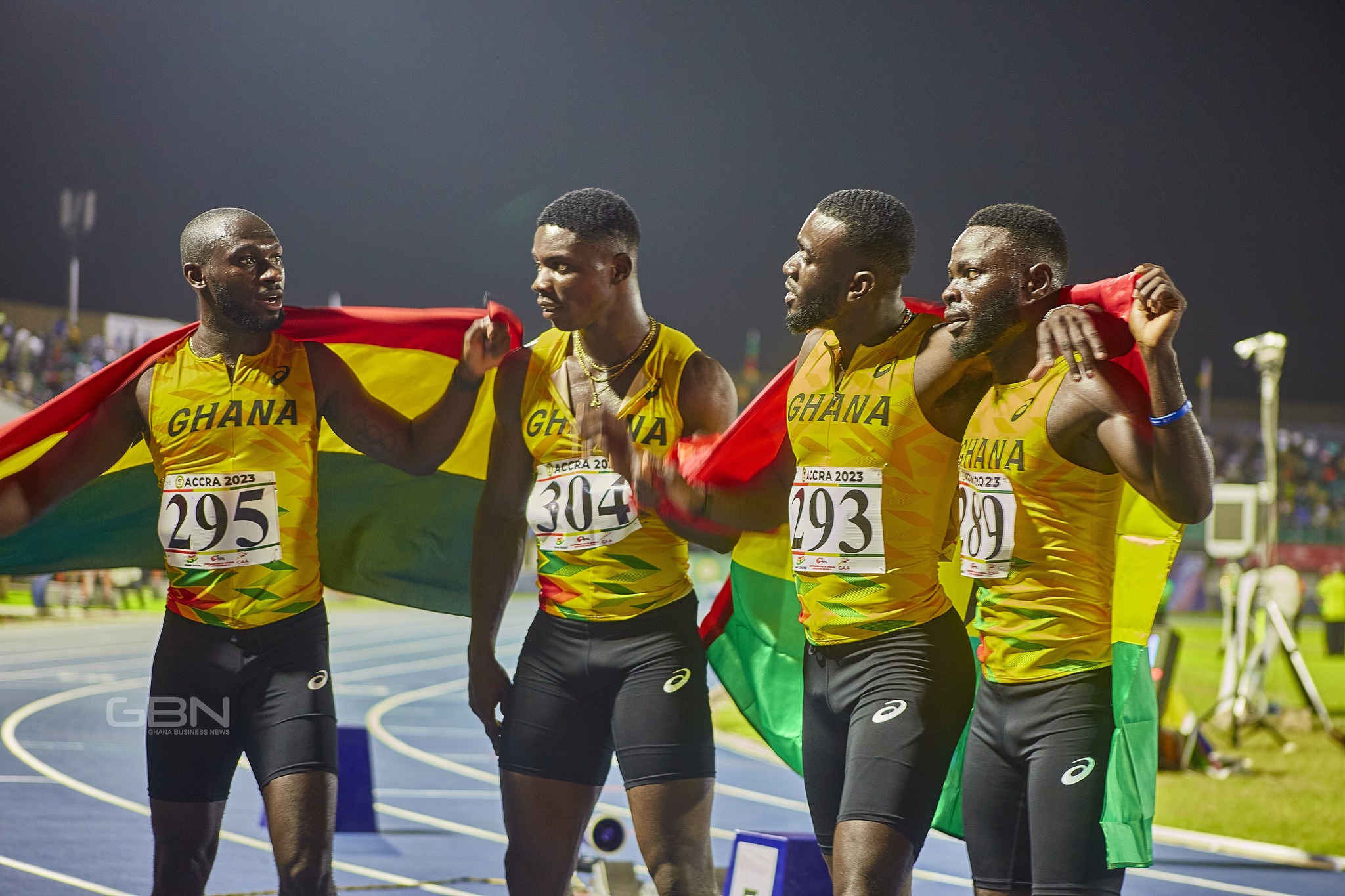 Ghana men’s quartet qualifies for Paris 2024 Olympics