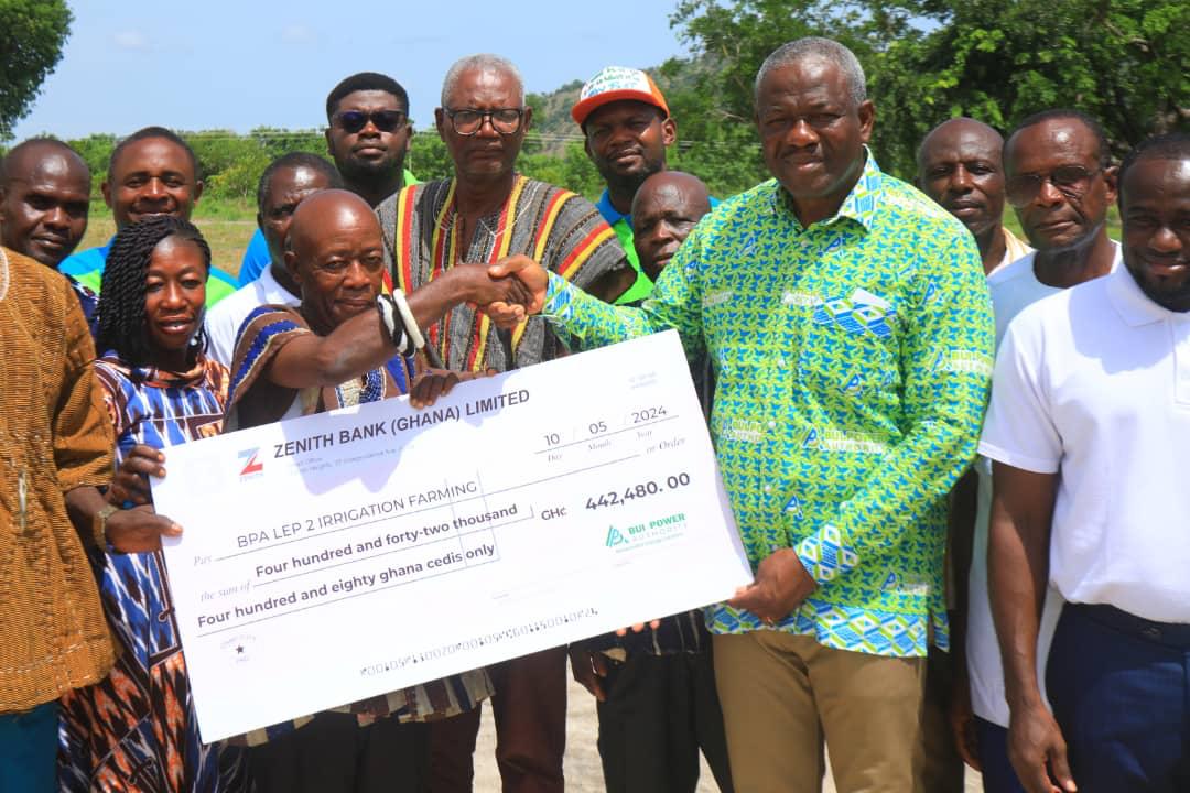 Bui Power Authority provides over GH¢400,000 support to yam, groundnut farmers