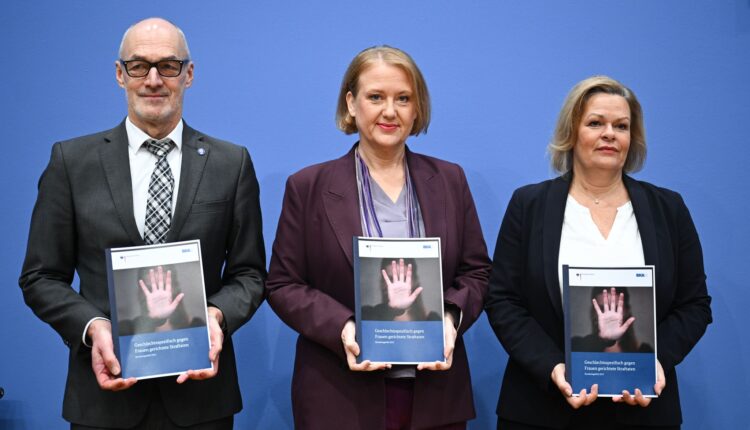 Crimes against women press conference in Berlin