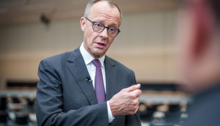 CDU candidate for chancellor Friedrich Merz