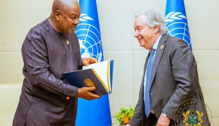 Politics Mahama UN